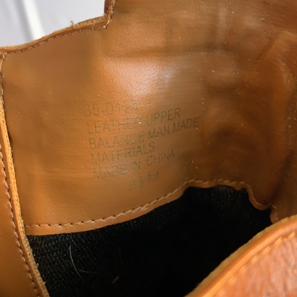 Leather Boots with Three Inch Heel - Picture 6 of 10